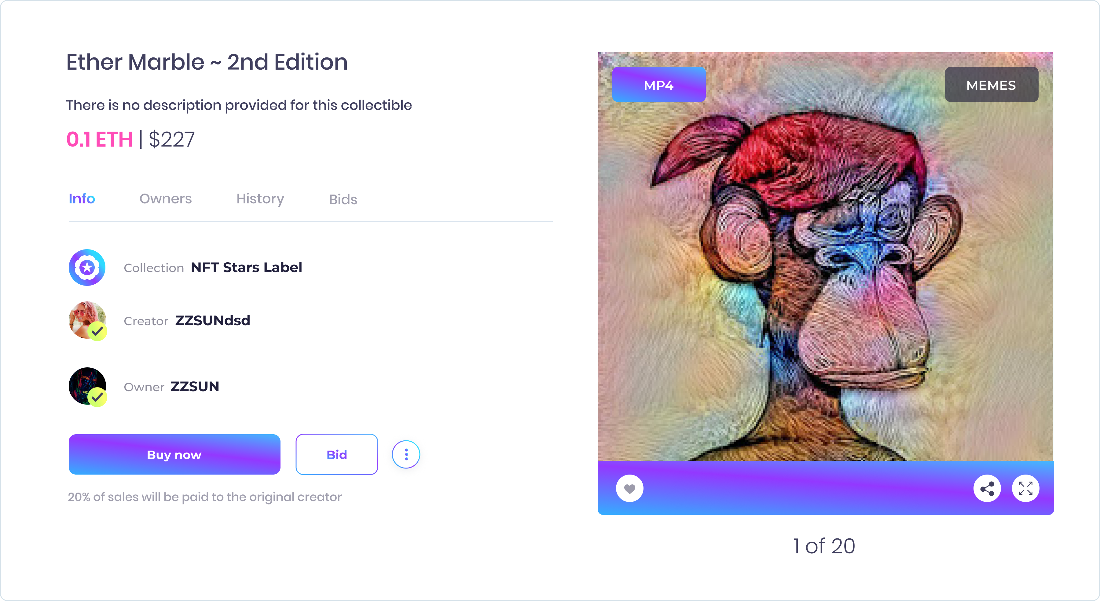 token card
